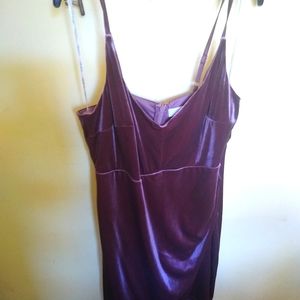 Velvet Mini Dress